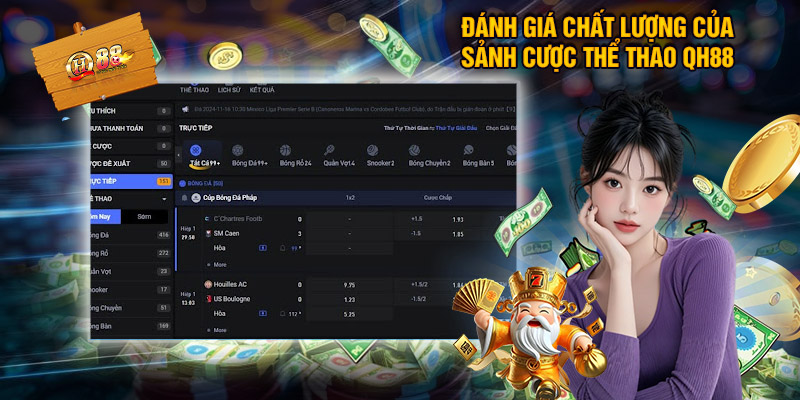 Thể Thao QH88 - Sảnh Cược Trực Tuyến Siêu Hot Tại Nhà Cái 2 Đánh Giá Chất Lượng Của Sảnh Cược Thể Thao QH88