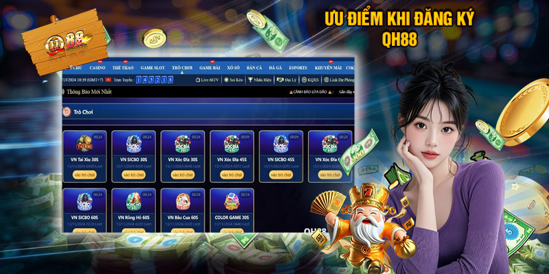 Đăng Ký QH88 – Vô Cùng Đơn Giản Chỉ Với Vài Thao Tác Căn Bản 3 Ưu Điểm Khi Đăng Ký QH88